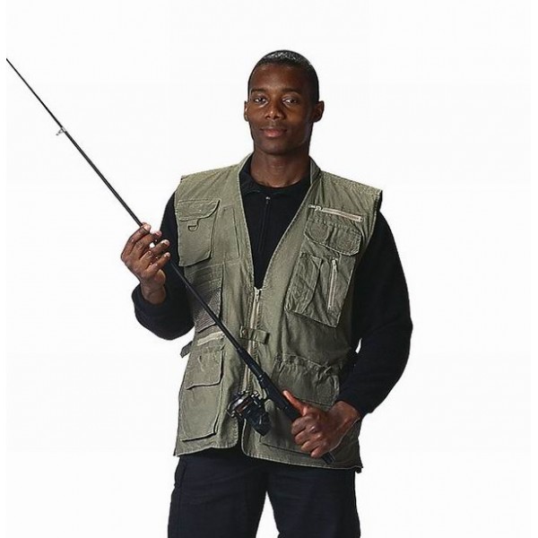 Жилет ROTHCO SAFARI OUTBACK DELUXE (O.D.) #S