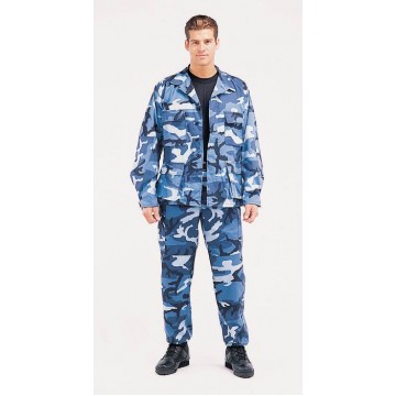 Штаны ROTHCO ULTRA FORCE B.D.U. (Sky Blue Camo) #L