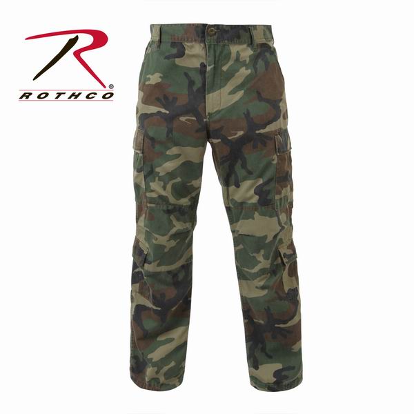 Штаны ROTHCO VINTAGE PARATROOPER (Woodland Camo) #L