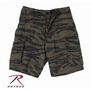 Шорты ROTHCO VINTAGE PARATROOPER CARGO (Tiger Stripe Camo) #XL