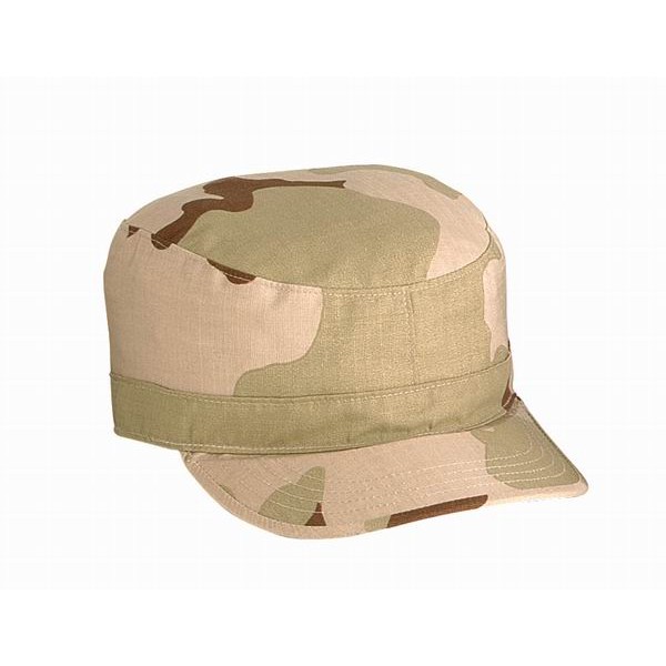 Кепка ROTHCO MILITARY FATIGUE Rip-Stop (Tri-Color Desert Camo) #S