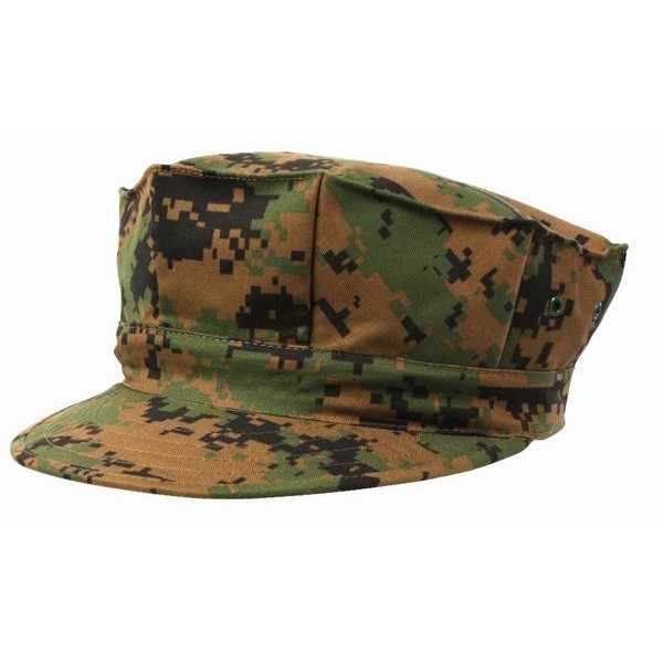 Кепка ROTHCO GOV'T SPEC 2 PLY MARINE CORPS FATIGUE (Woodland Digital Camo) #S