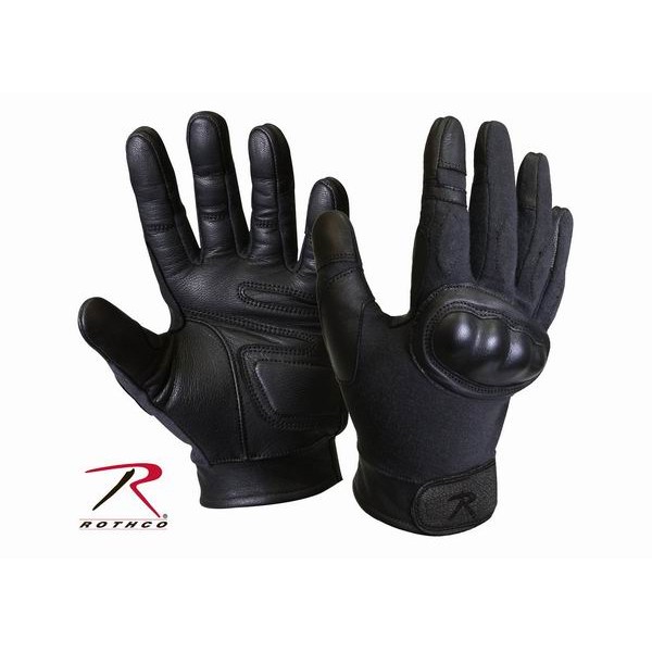 Перчатки ROTHCO TACTICAL HARD KNUCKLE (Black) #S