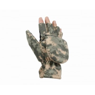 Перчатки-Варежки ROTHCO FLEECE FINGERLESS SNIPER (Army Digital Camo) #S