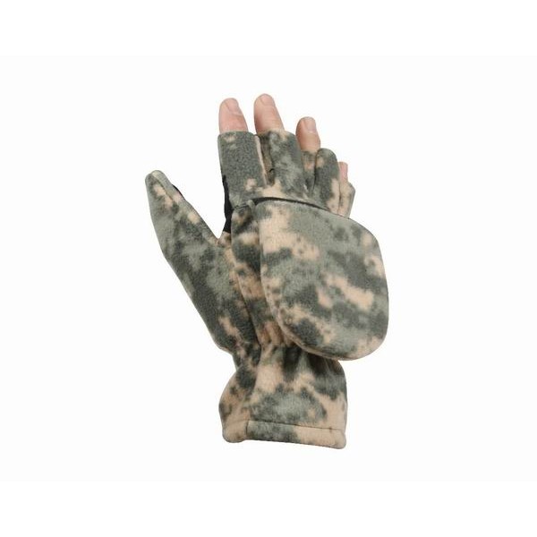 Перчатки-Варежки ROTHCO FLEECE FINGERLESS SNIPER (Army Digital Camo) #S