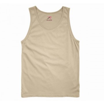 Майка ROTHCO TANK TOP (100% cotton)(Desert Sand) #S