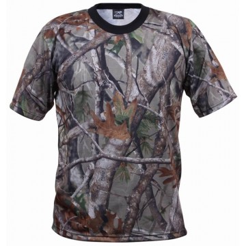 Майка ROTHCO CAMO (короткий рукав)(poly/cotton)(Next G1 Vista Camo) #S