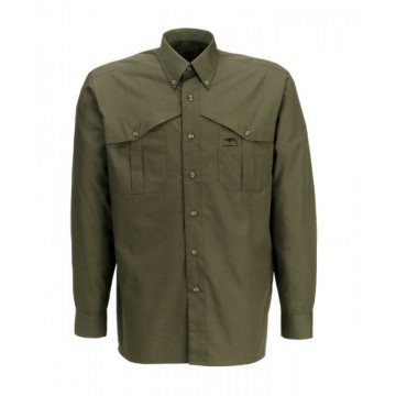 Рубашка (длин.рукав) JAGDHUND-MARKUS (темно-зеленый) #39