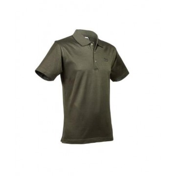Поло JAGDHUND-ULRICH (мужская)(c воротом)(хаки) #52