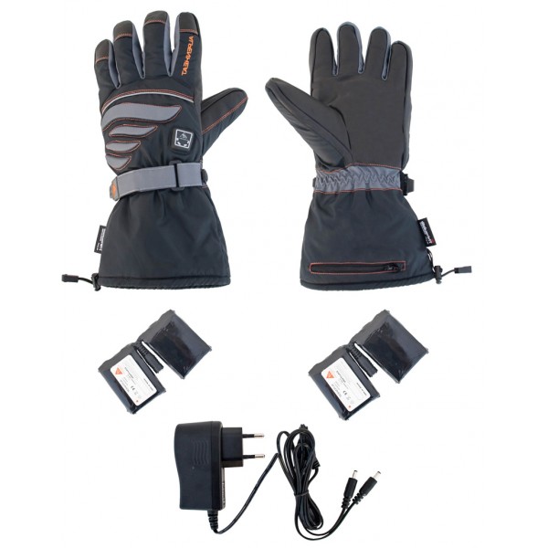 Перчатки ALPENHEAT с подогревом FIRE-GLOVE (черн.)(разм.: L)