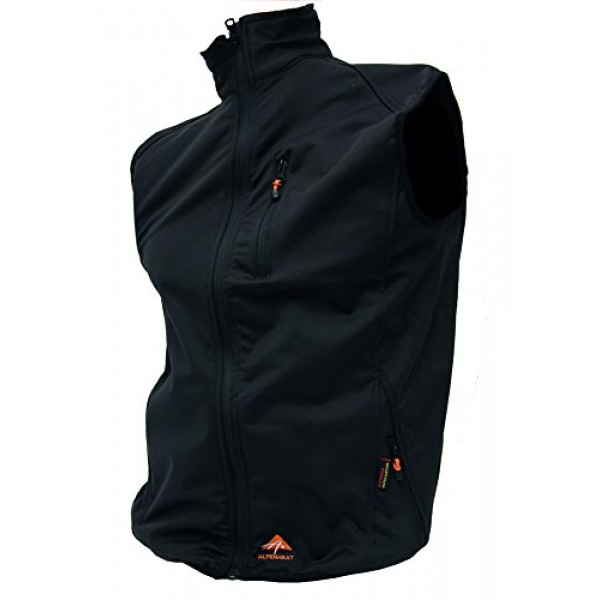 Жилет ALPENHEAT с подогревом FIRE-FLEECE (черн.)(разм.: M)