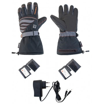 Перчатки ALPENHEAT с подогревом FIRE-GLOVE (черн.)(разм.: M)