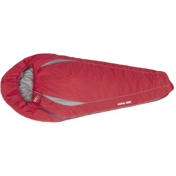 Спальный мешок HIGH PEAK ZODIAC 1000 (210х80/50см)(1,00кГ)(-9/+9ºС)(красный/серый)