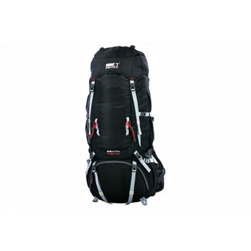 Рюкзак HIGH PEAK ZENITH 55+10 (55+10л.)(2,11кГ)(черный)