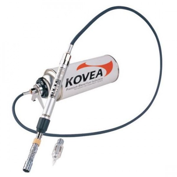 Горелка газовая KOVEA HOSE PEN (от 220г)(вес-110г)(8 г/ч)