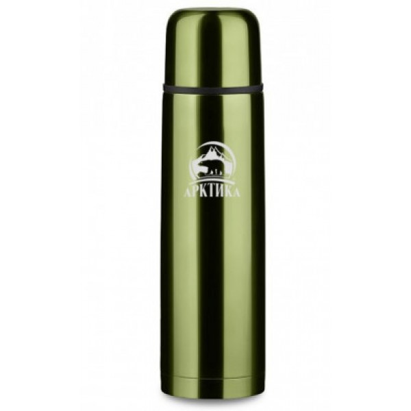Термос ARCTICA CLASSIC (0,5л)(18ч)(металл)-болотный