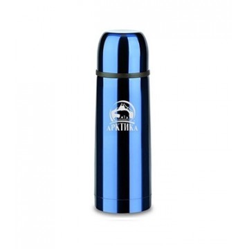 Термос ARCTICA CLASSIC (0,5л)(18ч)(металл)(пласт нап)-синий