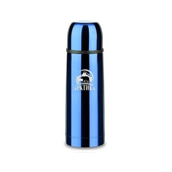 Термос ARCTICA CLASSIC (0,5л)(18ч)(металл)(пласт нап)-синий
