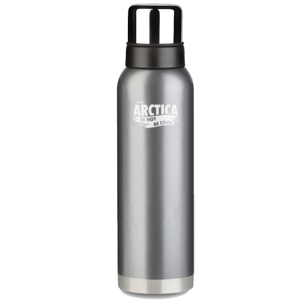 Термос ARCTICA  (0,5л)(24ч)(металл/эмаль)-серый