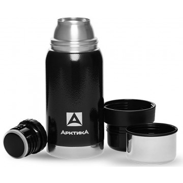Термос ARCTICA  (1,2л)(32ч)(металл/эмаль)-черный