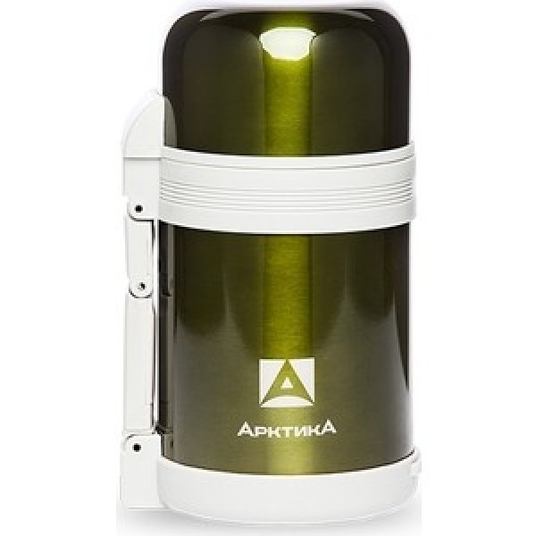 Термос АRСTIСA UNIVERSUM (0,8л) (20ч) (металл/эмаль)-болотный