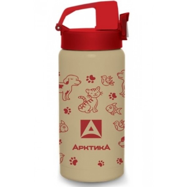 Термос ARCTICA СITYTERM (0,4л)(6ч)(металл)-питомцы