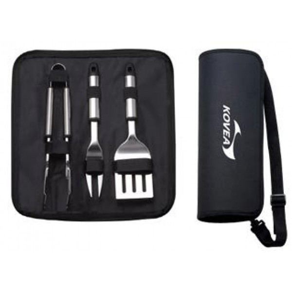 Набор для барбекю KOVEA BBQ TOOL SET (3 предмета)(вес-110г)(чехол)