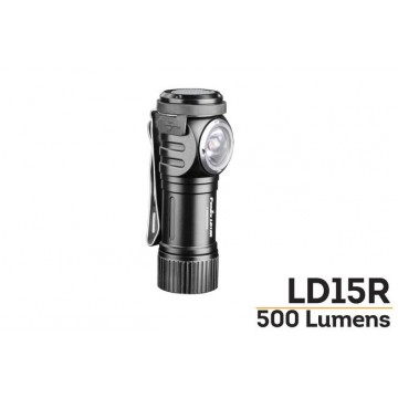 Фонарь FENIX LD15R (500лм)(светодиод: Cree XP-G3 + EVERLIGHT)(40г.)(от 1шт.CR123A или 1шт.16340)