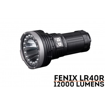 Фонарь FENIX LR40R (12000лм - 773м)(500г.)(аккум. 12000mAh)
