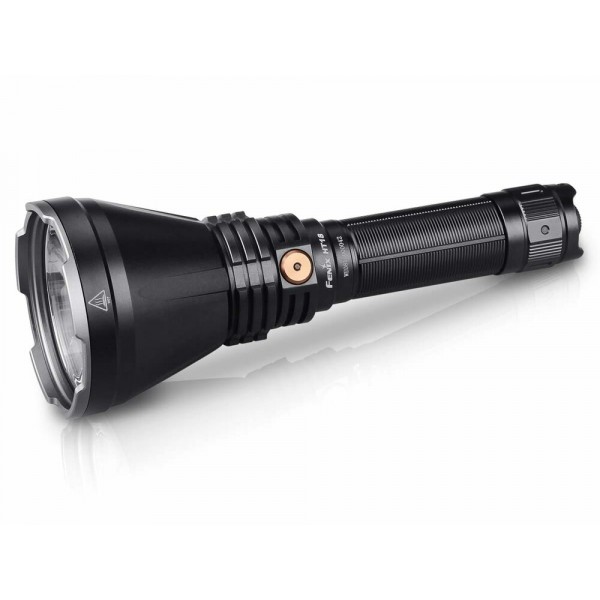 Фонарь FENIX HT18 (1500лм - 925м)(светодиод: Cree XHP35 HI LED)(220г.)(от 1шт.21700 или 1шт.18650(с адаптером ALF-18))(зеленый+красный фильтры в компл.)