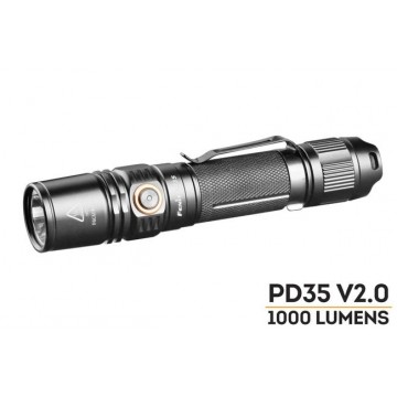 Фонарь FENIX PD35 V2 (1000лм)(светодиод: Cree XP-L HI V3)(88г.)(от 2шт.CR123A или 1шт.18650)