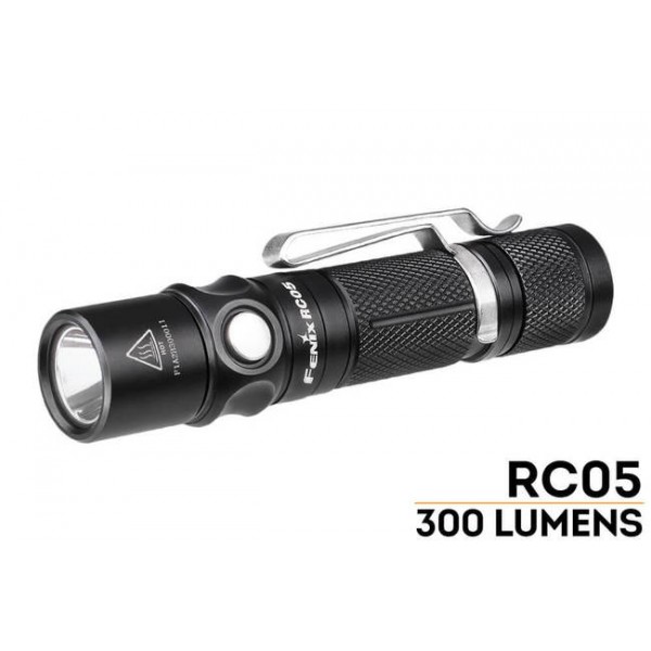 Фонарь FENIX RC05 (300лм)(светодиод: Cree XP-G2 R5)(36,8г.)(от 1шт.14500)