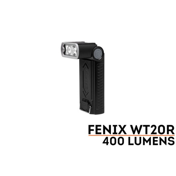 Фонарь FENIX WT20R (400лм)(154г.)(аккум. 2000mAh)
