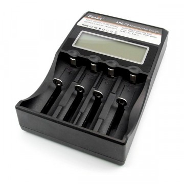 Зарядное устройство FENIX ARE-C2 (4.2V/1.5V)(AC: 100-240V, DC:12-24V) для 4-х аккумуляторов Мод.18650