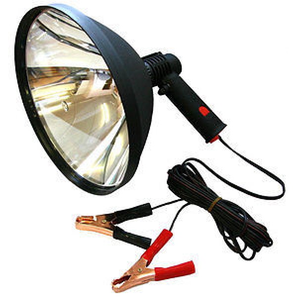 Фонарь-прожектор LIGHTFORCE Mод. BLITZ-ML-240 (12V) 730.000cd (дальность: 1.000м-1 Lux)(лампа-GL02: 100W), контакты: зажимы