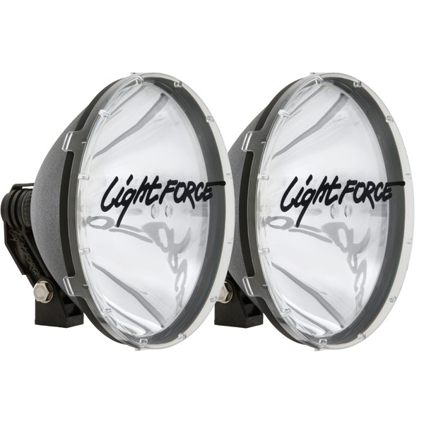 Фары (2шт.) LIGHTFORCE DRIVING Mод. BLITZ-HID-240 (12V)(дальность: 1.410м-1 Lux-пара)(лампа-GL25HID 5000°K: 35W)(высокий кронштейн)