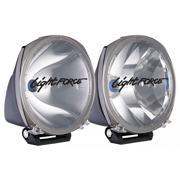 Фара LIGHTFORCE DRIVING Mод. GENESIS-SPOT-HALOGEN-210 (12V)(дальность: 980м-1 Lux-пара)(лампа-GL02/GL18: 100W)(низкий кронштейн)