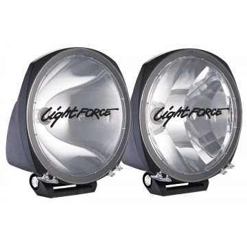 Фара LIGHTFORCE DRIVING Mод. XGT-HID-240 (12V)(дальность:1.800м-1 Lux-пара)(лампа-HID 4200°K: 50W)(низкий кронштейн)