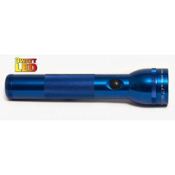 Фонарь MAGLITE LED 2D (134 Lum)(37567cd)(388м)(8ч)(синий)(в блистере)