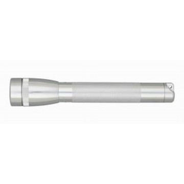 Фонарь MINI MAGLITE 2xAA (14 Lum)(2305cd)(96м)(5ч15м)(с 2-мя батарейками)(серый)(в пластиковом футляре)