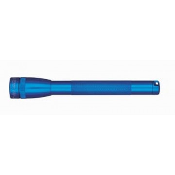 Фонарь MINI MAGLITE 2xAAA (9 Lum)(243cd)(31м)(2ч30м)(с 2-мя батарейками)(синий)(в пластиковом футляре)