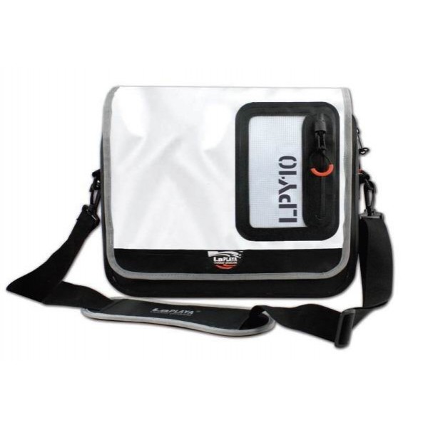 Сумка LAPLAYA DRY BAG MESSENGER (10л.)-черный/белый