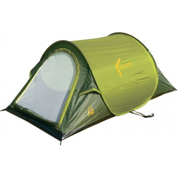 Палатка BEST CAMP SKIPPY 2 (2-x местн.)(220x120x90см)(1,40кГ)(нагрузка: 1.500мм)(оливковый/серый)