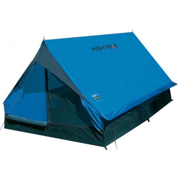 Палатка HIGH PEAK MINIPACK 2 (2-x местн.)(190x120x95см)(1,60кГ)(нагрузка: 1.500мм)(синий/темно-серый)