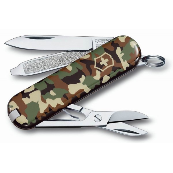Нож VICTORINOX CLASSIC SD CAMO (58мм) - 7 функций