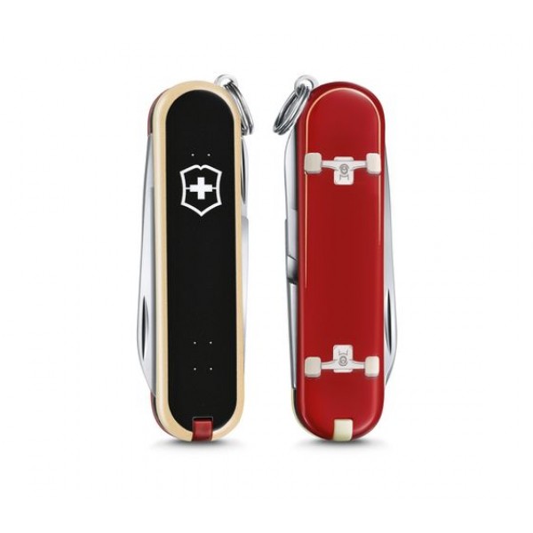 Нож VICTORINOX CLASSIC SKATEBOARDING (ограниченный выпуск 2020г)(58мм) - 7 функций