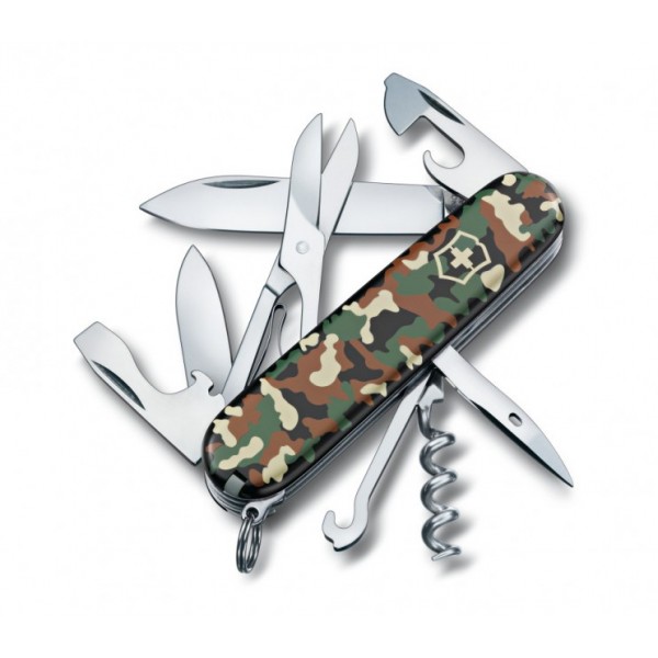 Нож VICTORINOX CLIMBER CAMO (91мм) - 14 функций