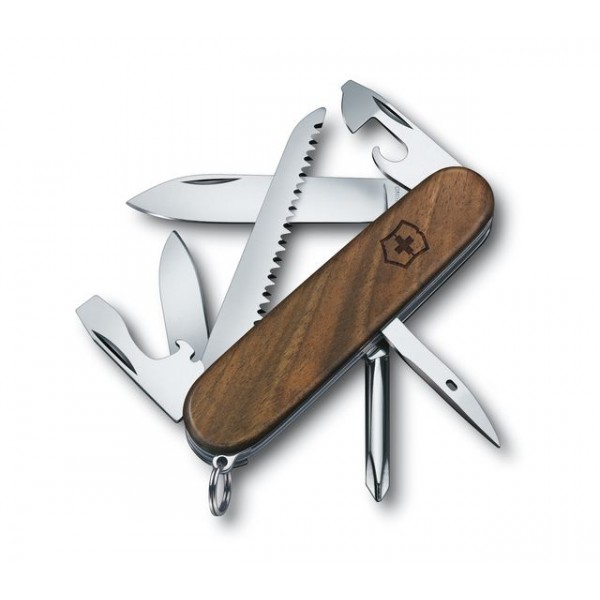 Нож VICTORINOX HIKER WOOD (91мм) - 13 функций