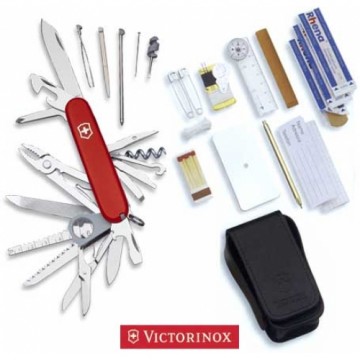 Нож VICTORINOX SWISSCHAMP SOS-SET (91мм) - 47 функций