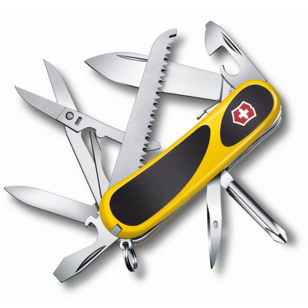 Нож VICTORINOX Evolution Security EvoGrip Yellow 18 (85мм) - 17 функций